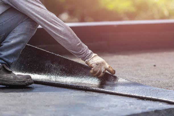Professional Waterproofing technician working in Silver Spring, MD